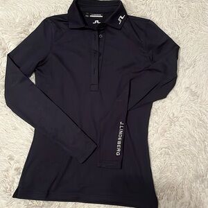 J lindeberg Tour Tech Polo Long Sleeve XS